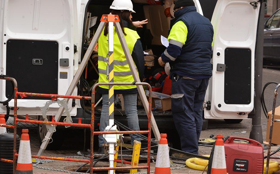 déboucher une canalisation d'eaux usées Linas